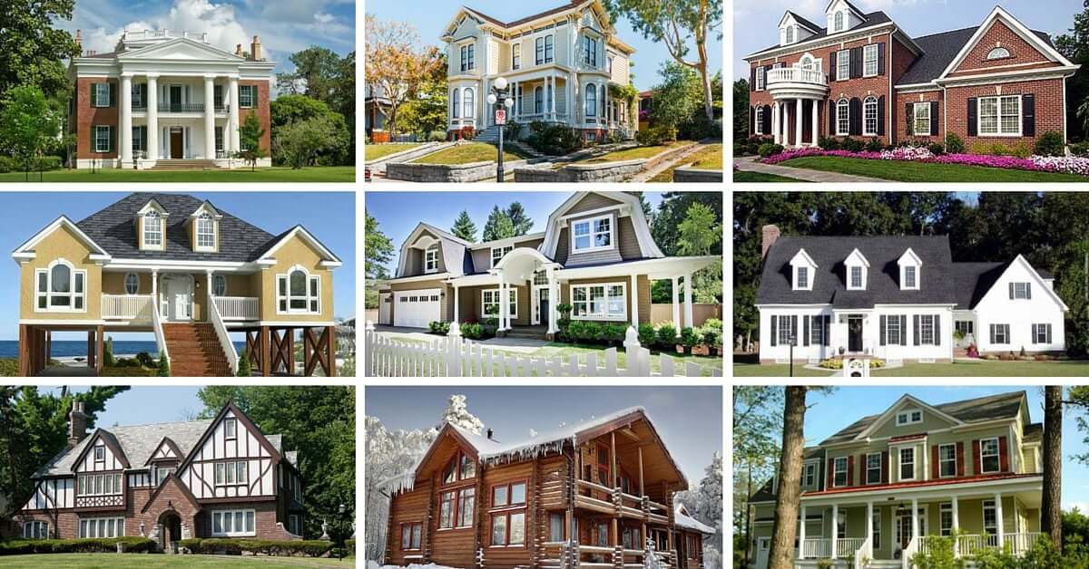 Modern Architectural Housing Styles in the United States